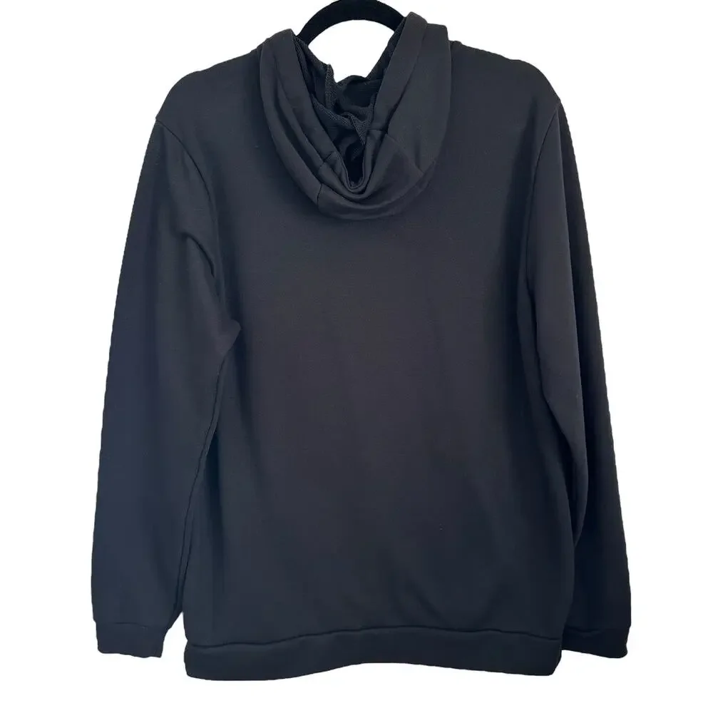 Nike Dri-FIT Hoodie CJ4268-010 Black‎ Pullover Sweatshirt Men’s Size M